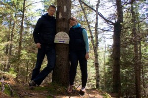 Nicholas O'Brien and Brianna Knox engagement. Portland, Maine.